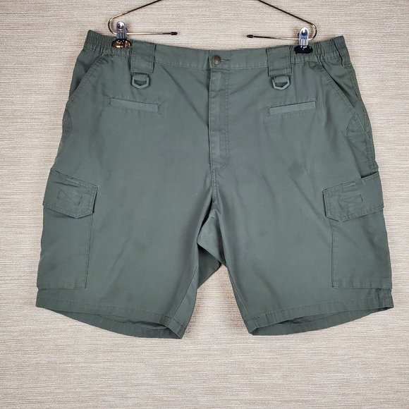 Lapg Tactical Cargo Shorts Men 44 Rip Stop Gorpcore Techwear Labcore Elastic - Picture 1 of 15